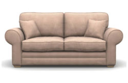 Heart of House Chedworth 2 Seater Fabric Sofa Bed - Old Rose